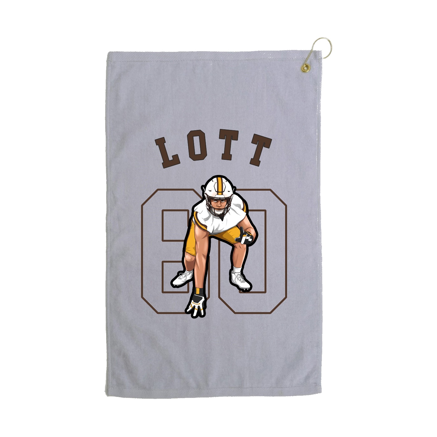 Golf Towel — Shirsey Arch in Grey