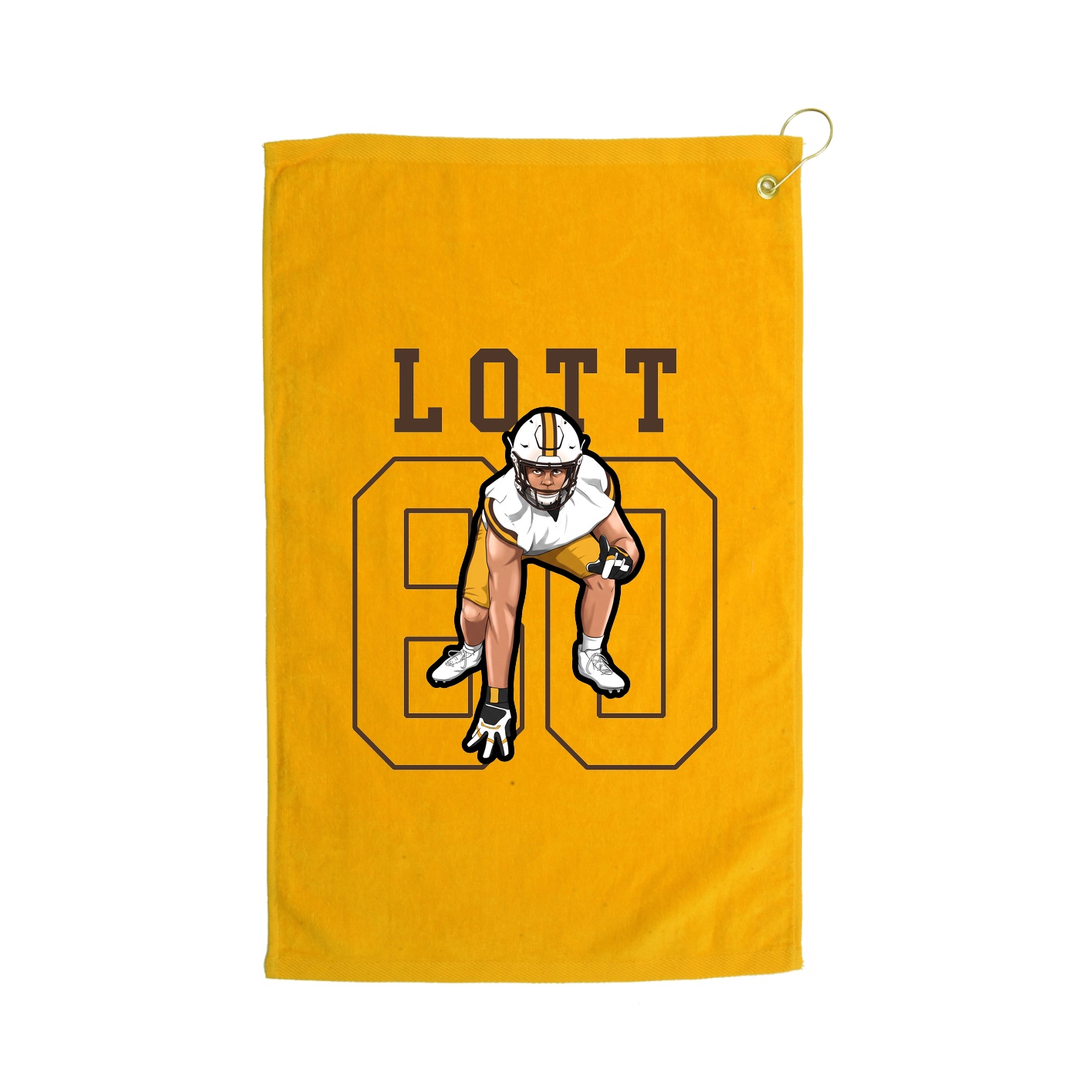 Golf Towel — Shirsey in Gold