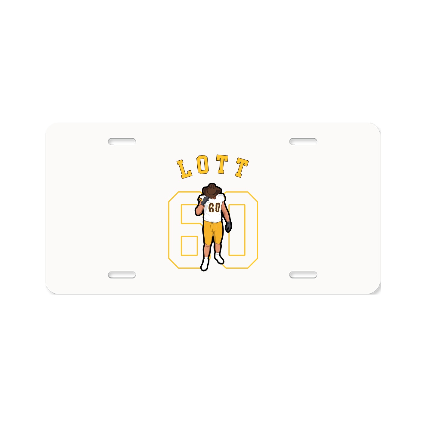 License Plate — Shirsey Arch in Classic