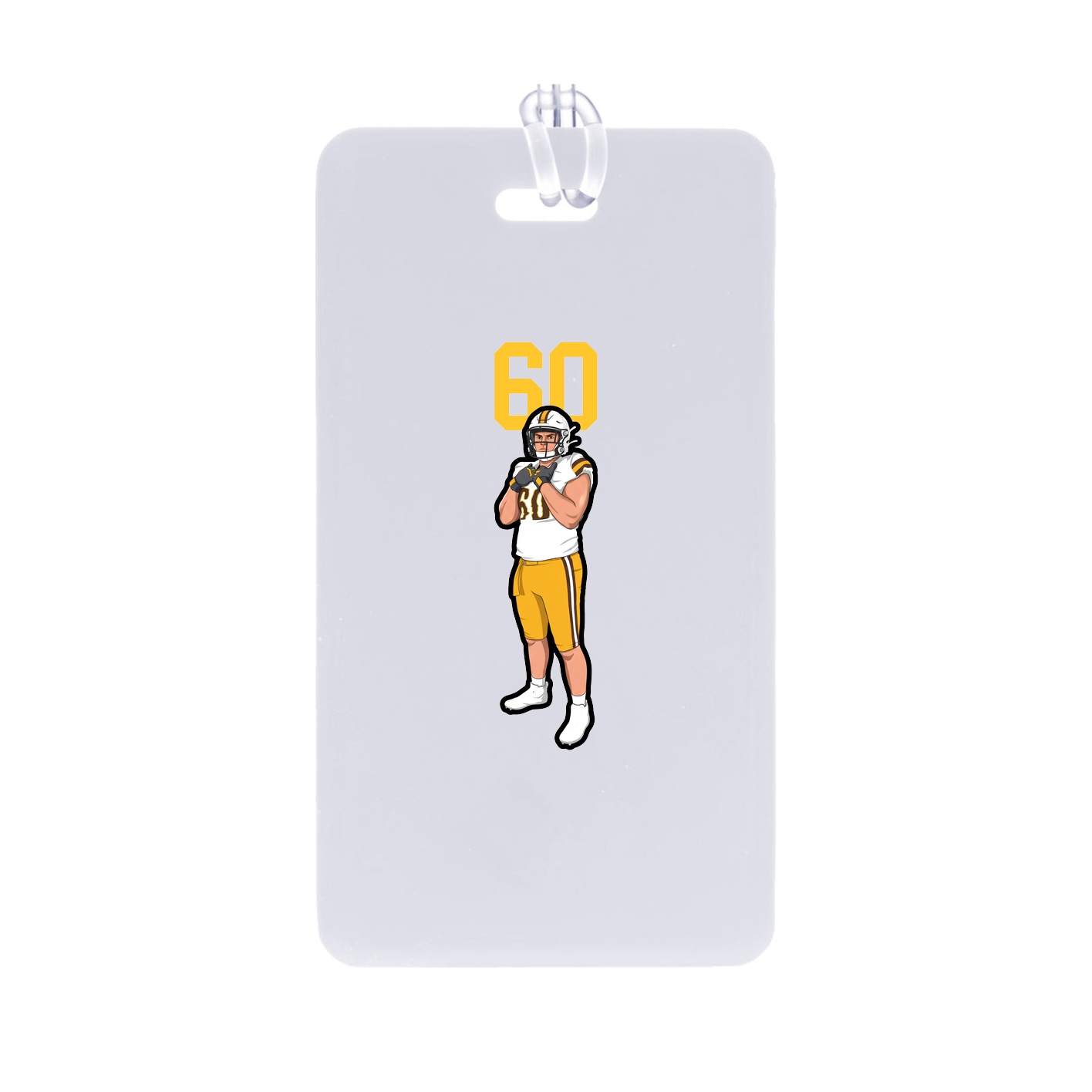 Bag Tag — Number Top in Classic