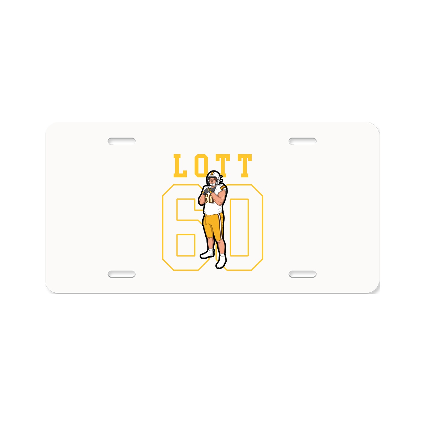 Aluminum License Plate