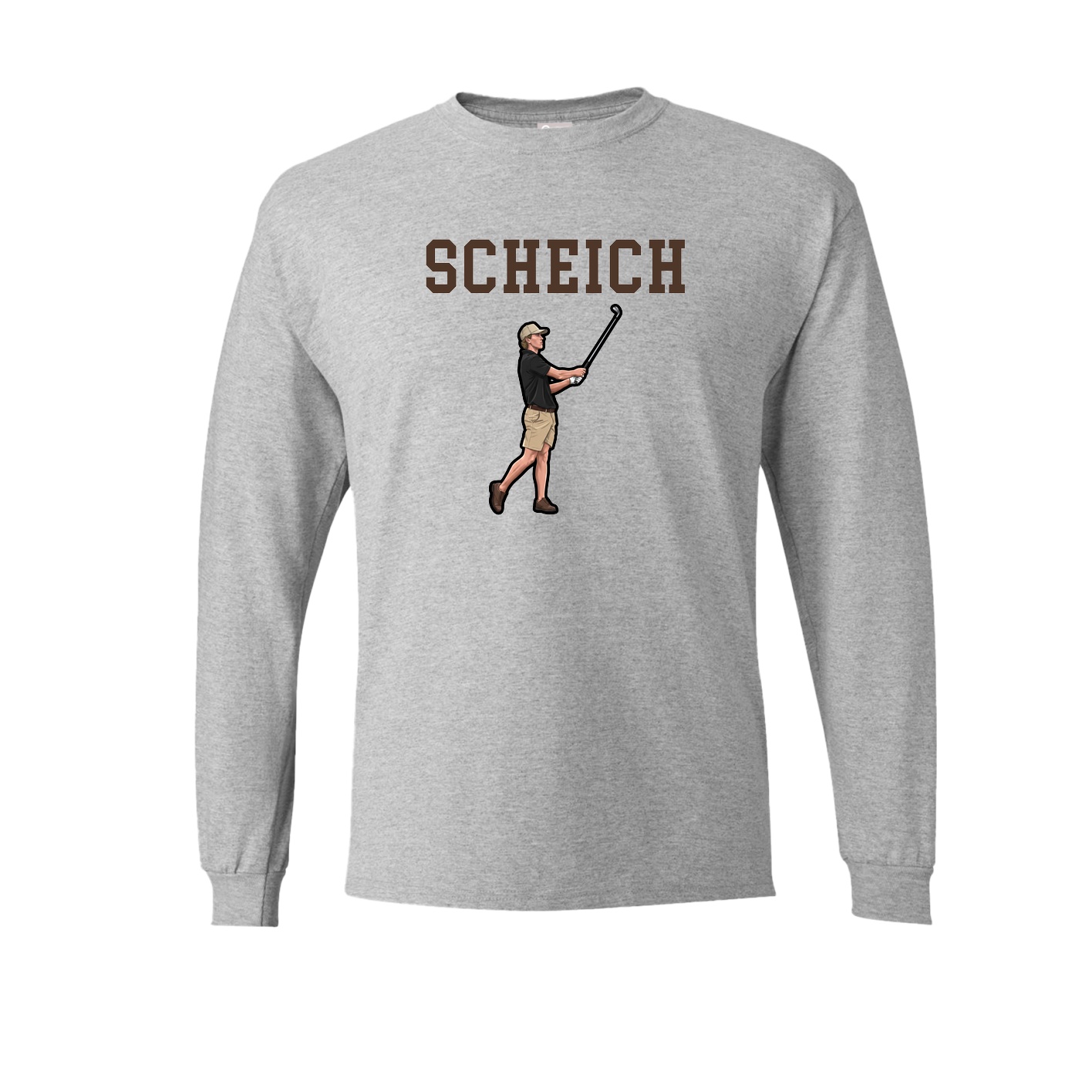 Long Sleeve Tee — Shirsey in Grey