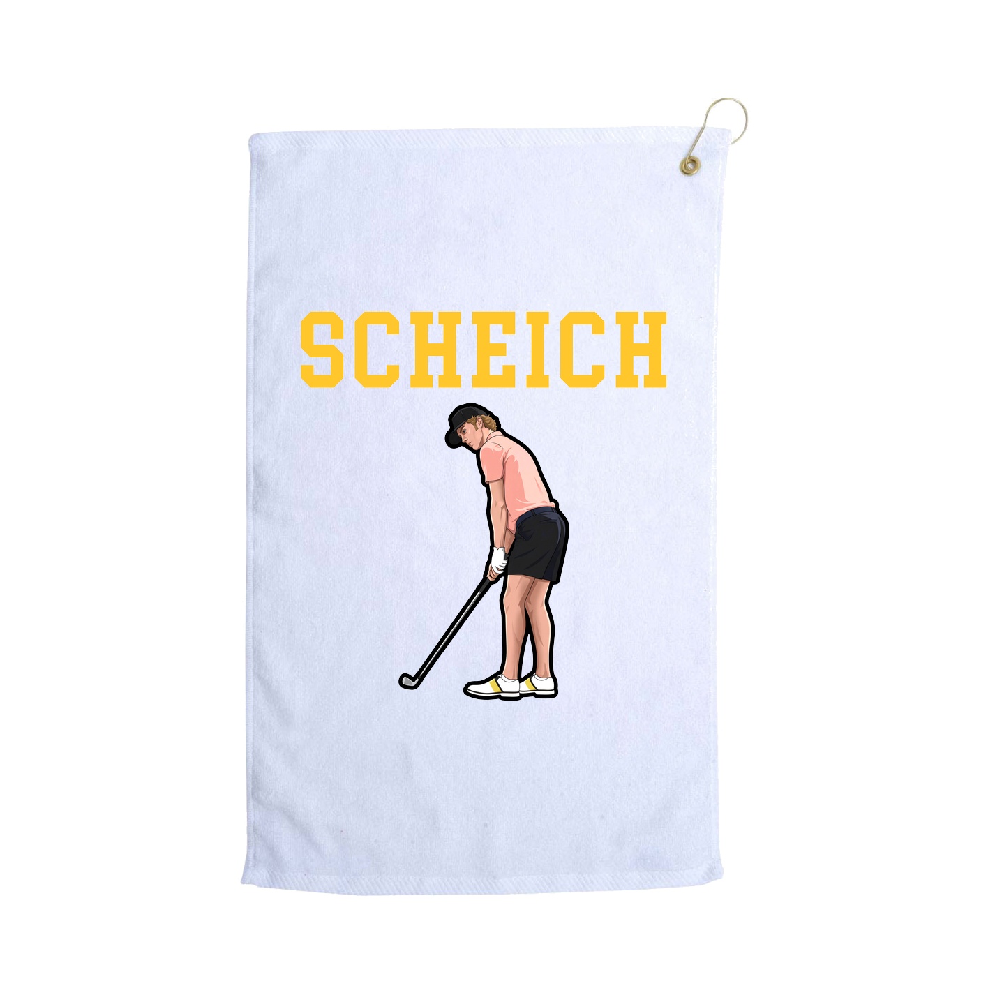 Golf Towel — Shirsey in White