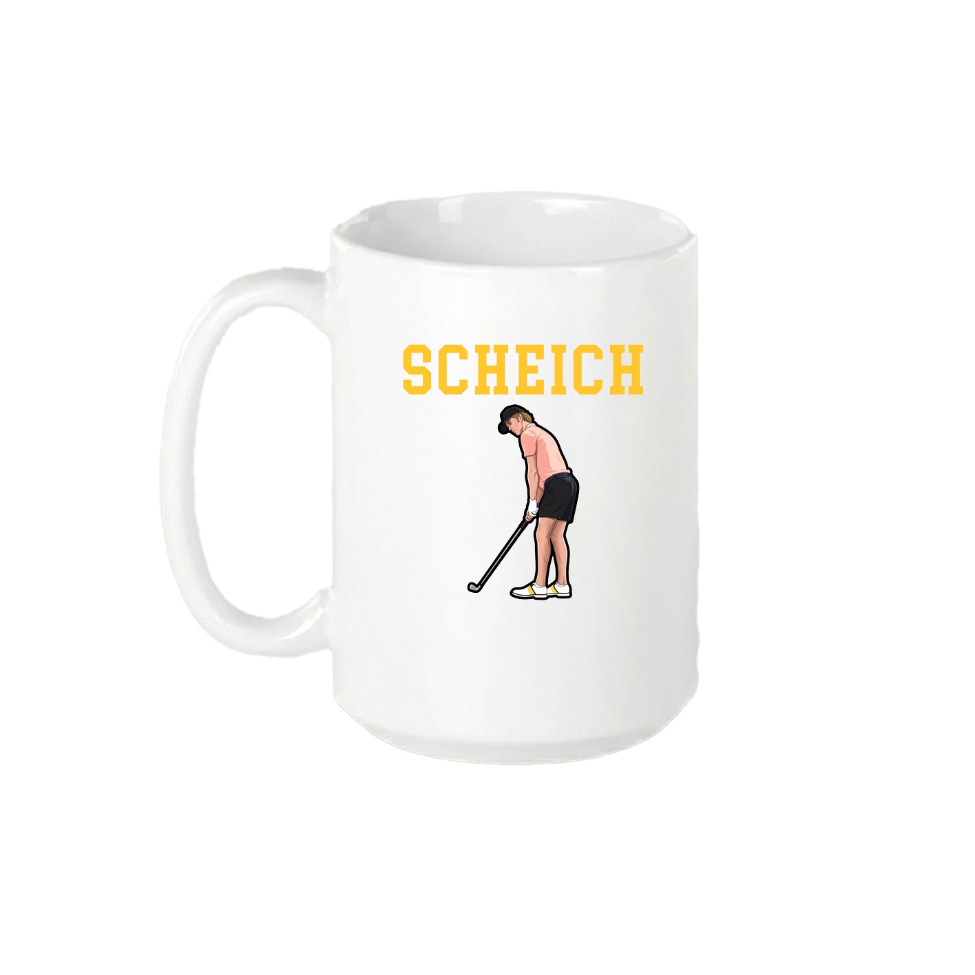 15oz Coffee Mug — Shirsey in White