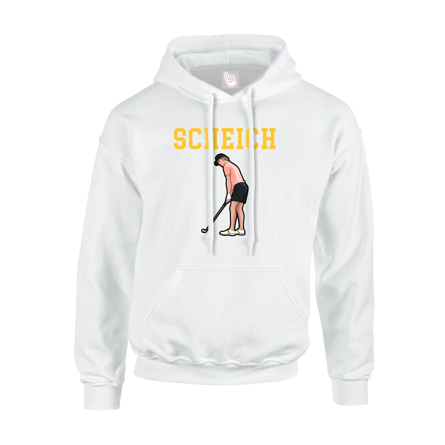 Hoodie — Shirsey in White