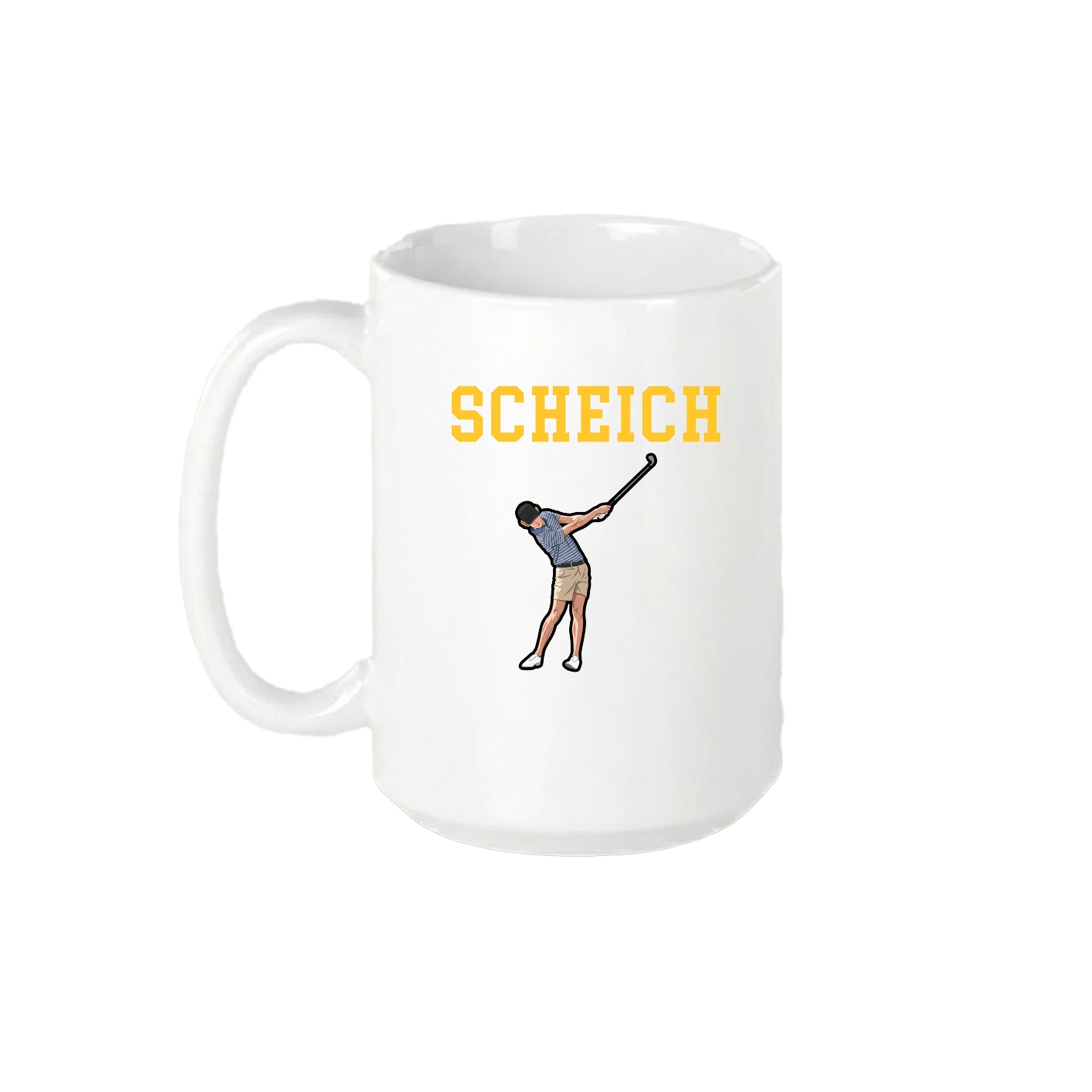 15oz Coffee Mug — Shirsey in White