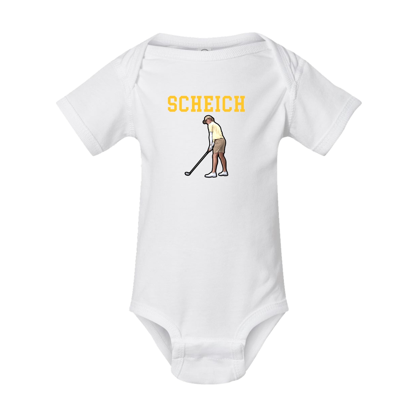 Baby Onesie — Shirsey in White