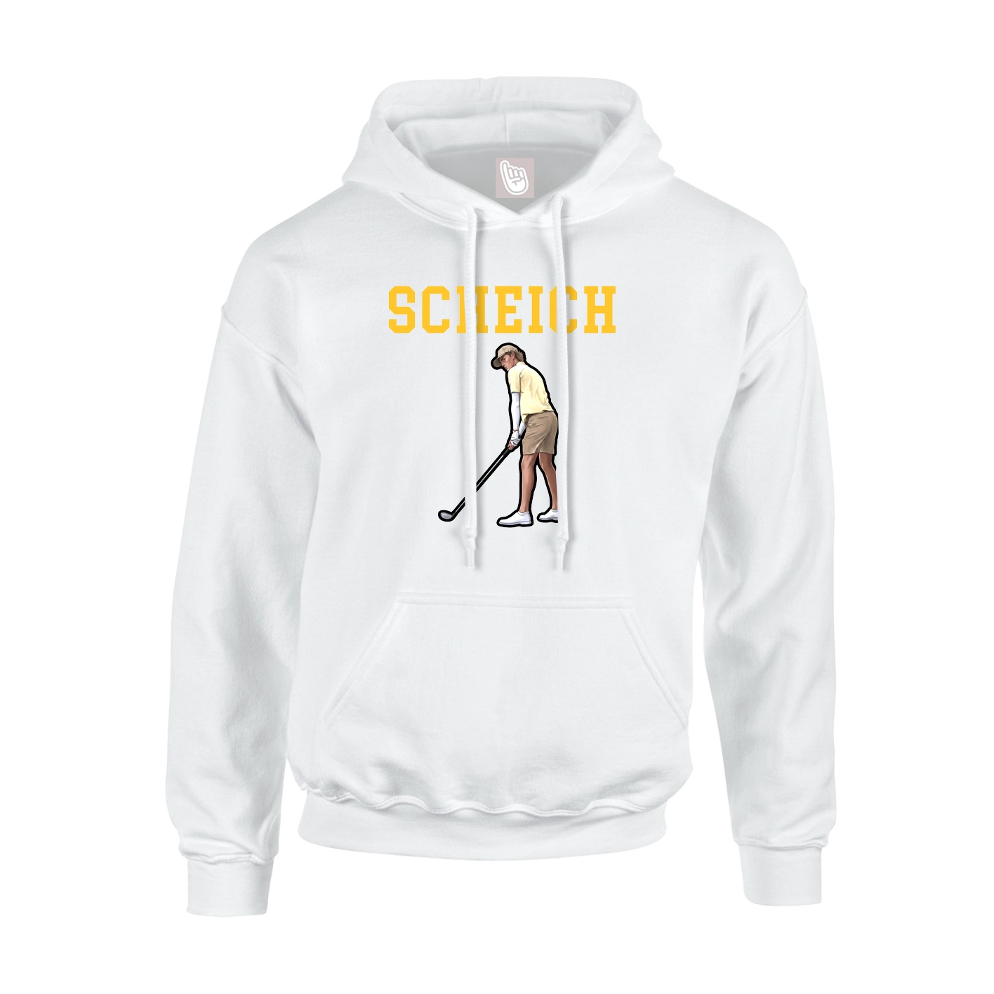 Youth Hoodie — Shirsey in White