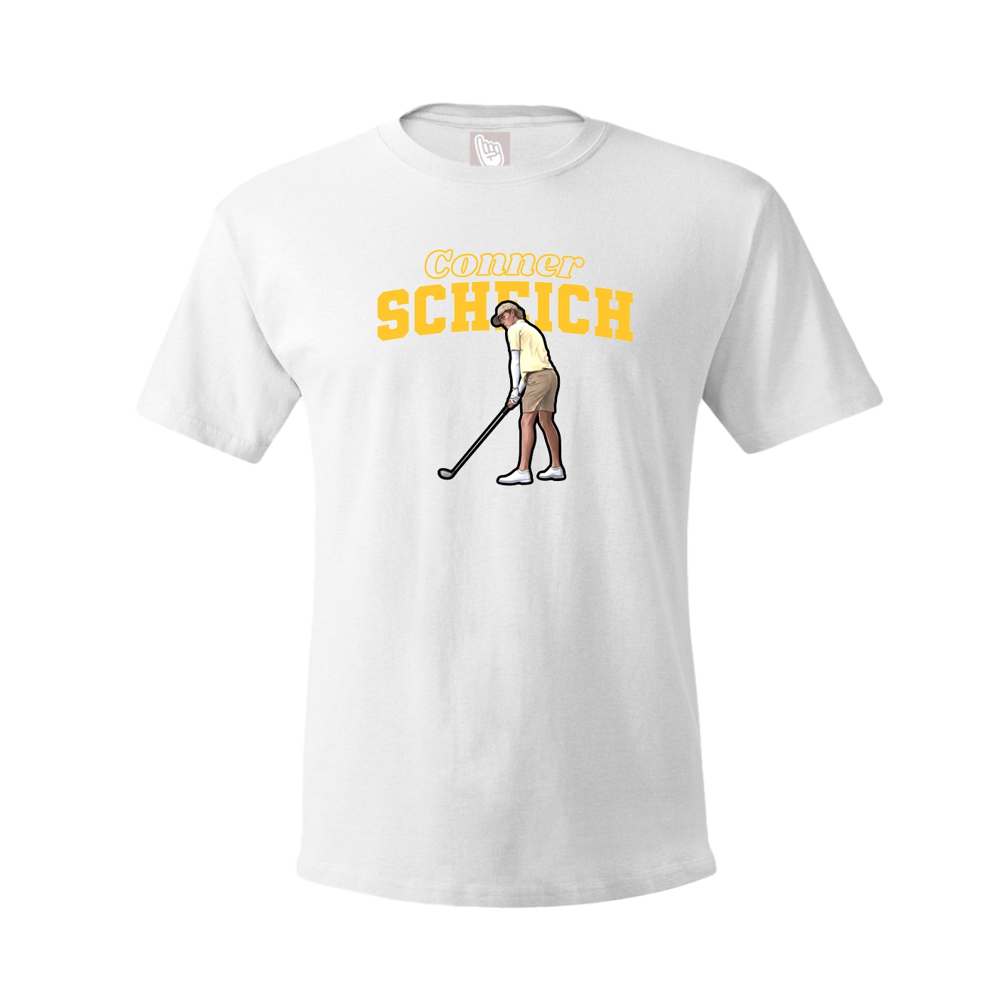 Tee — Name Arch in White
