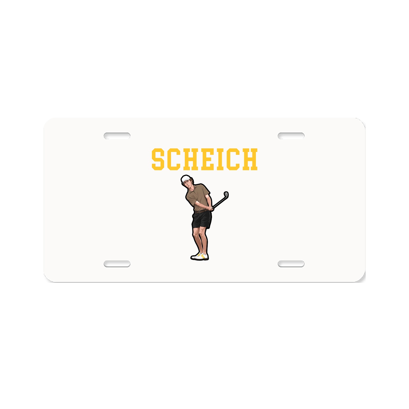 License Plate — Shirsey in Classic