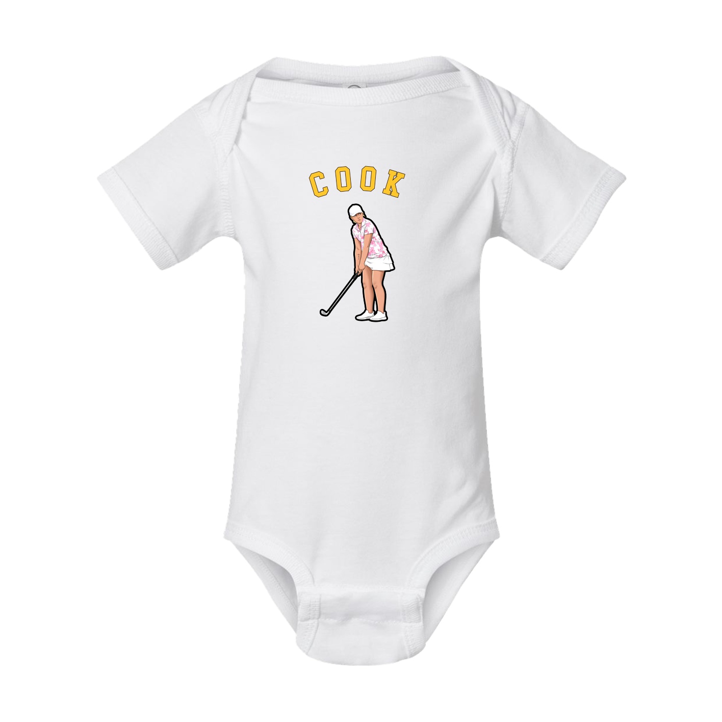 Baby Onesie — Shirsey Arch in White