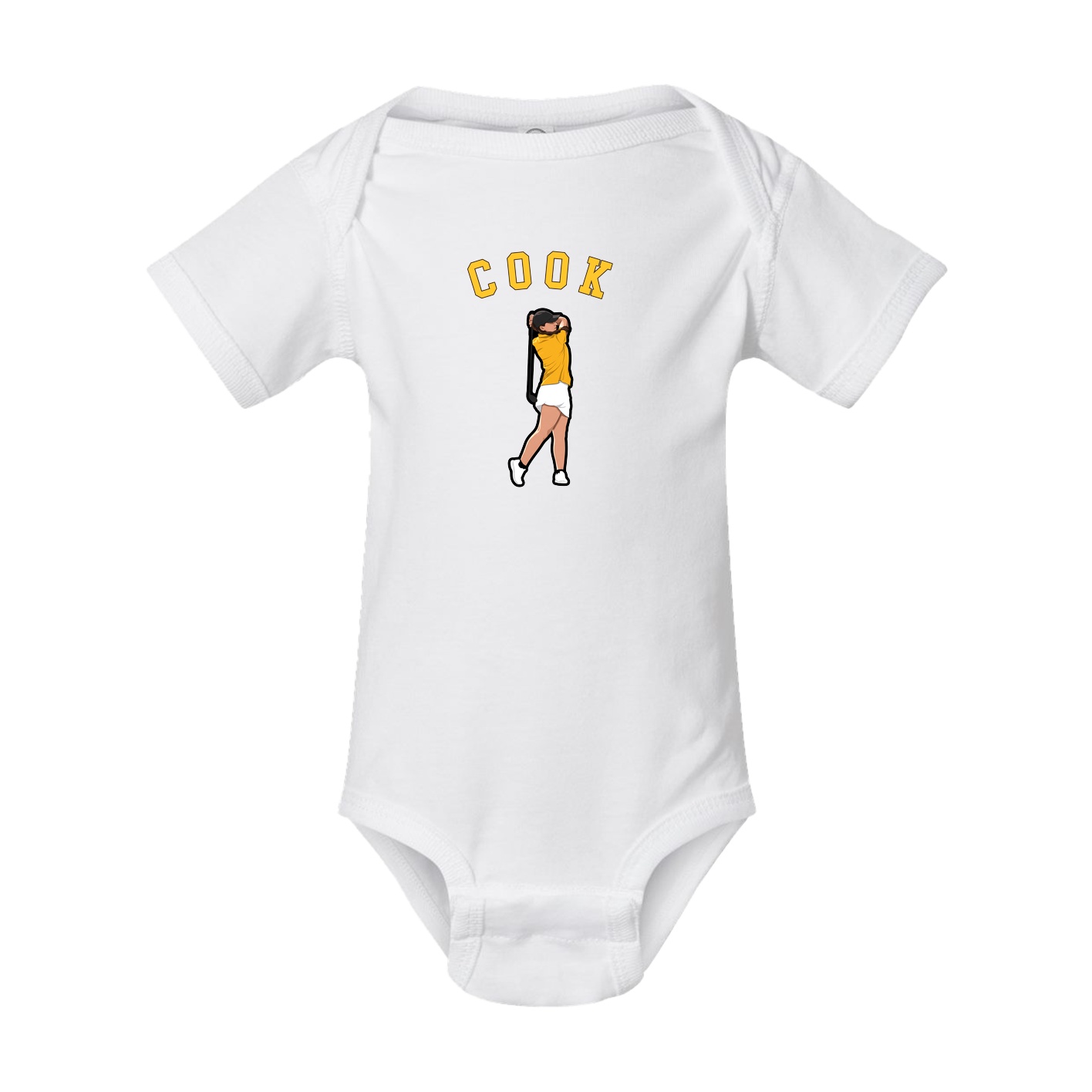 Baby Onesie — Shirsey Arch in White