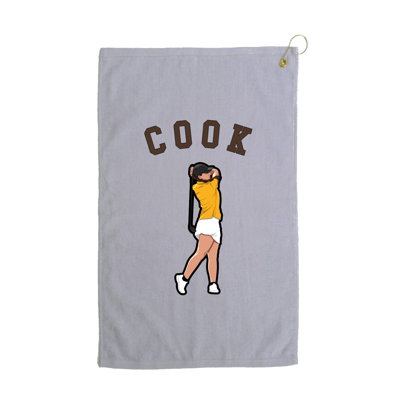 Golf Towel — Shirsey Arch in Grey