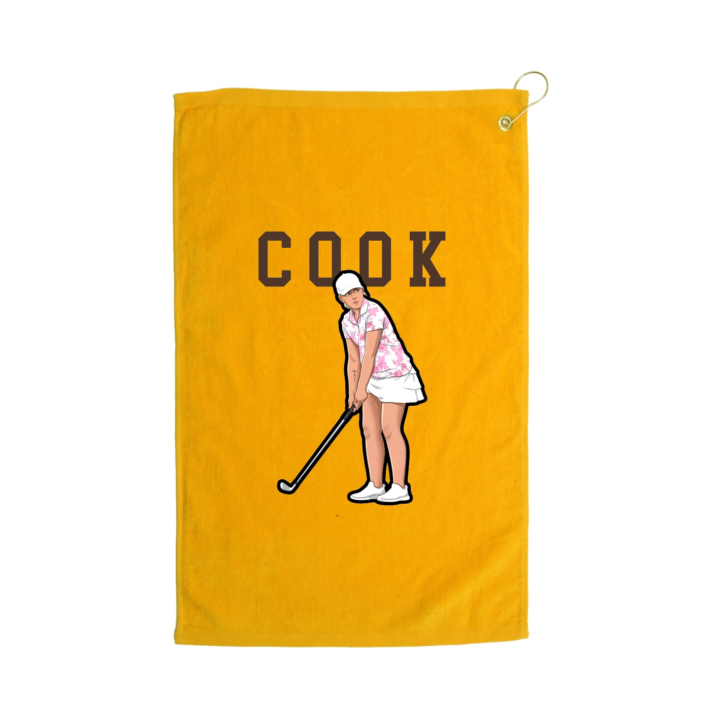 Terry Velour Golf Towel