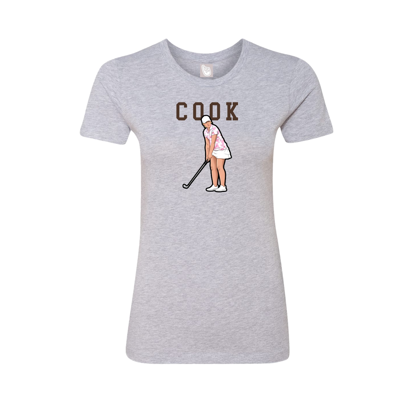 Fitted Women's Tee — Shirsey in Grey