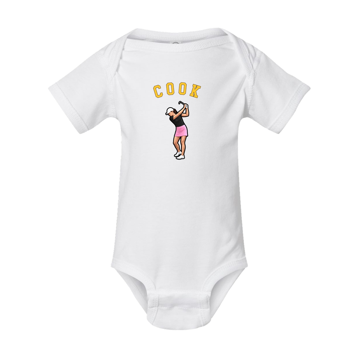 Baby Onesie — Shirsey Arch in White