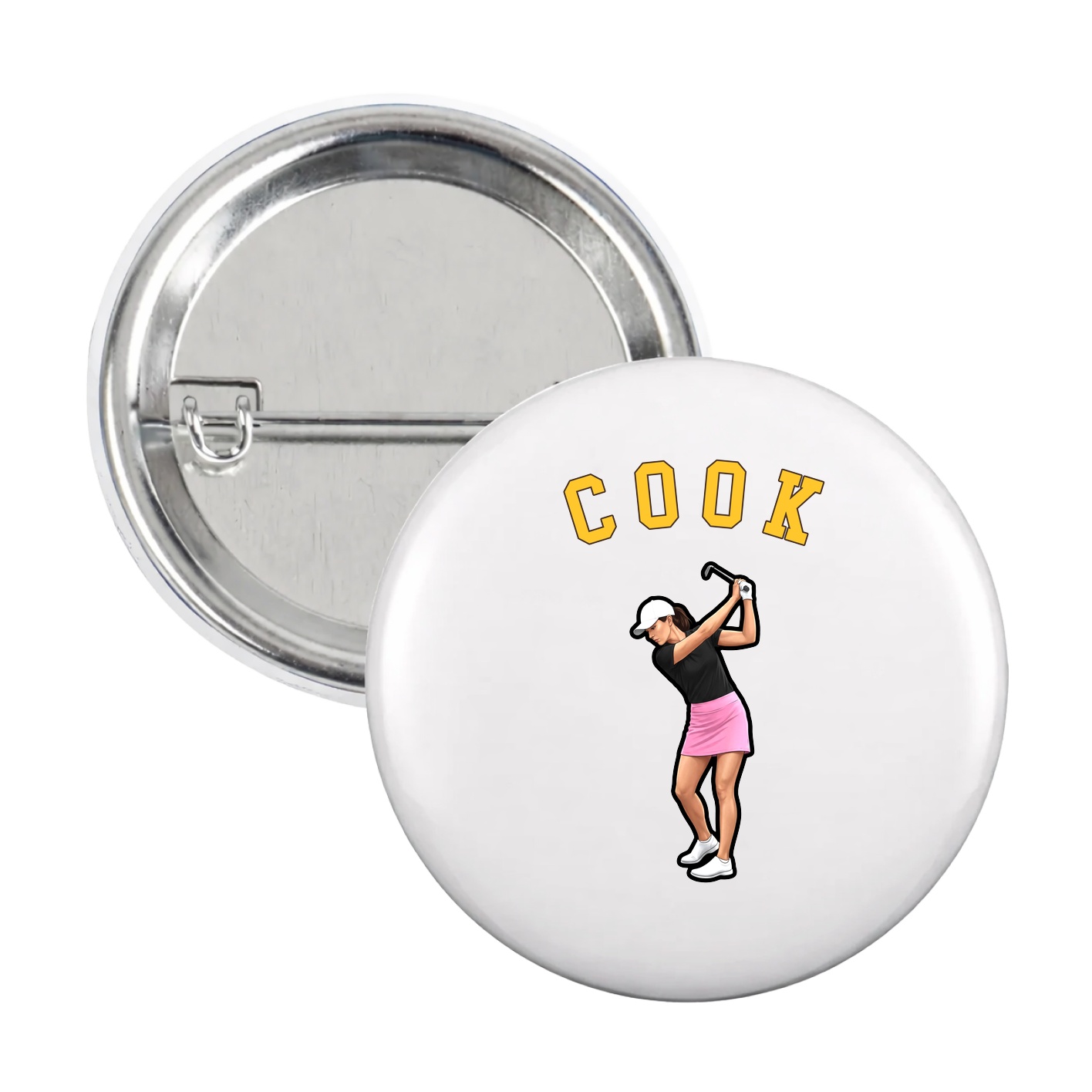 Game Day Button — Shirsey Arch in White