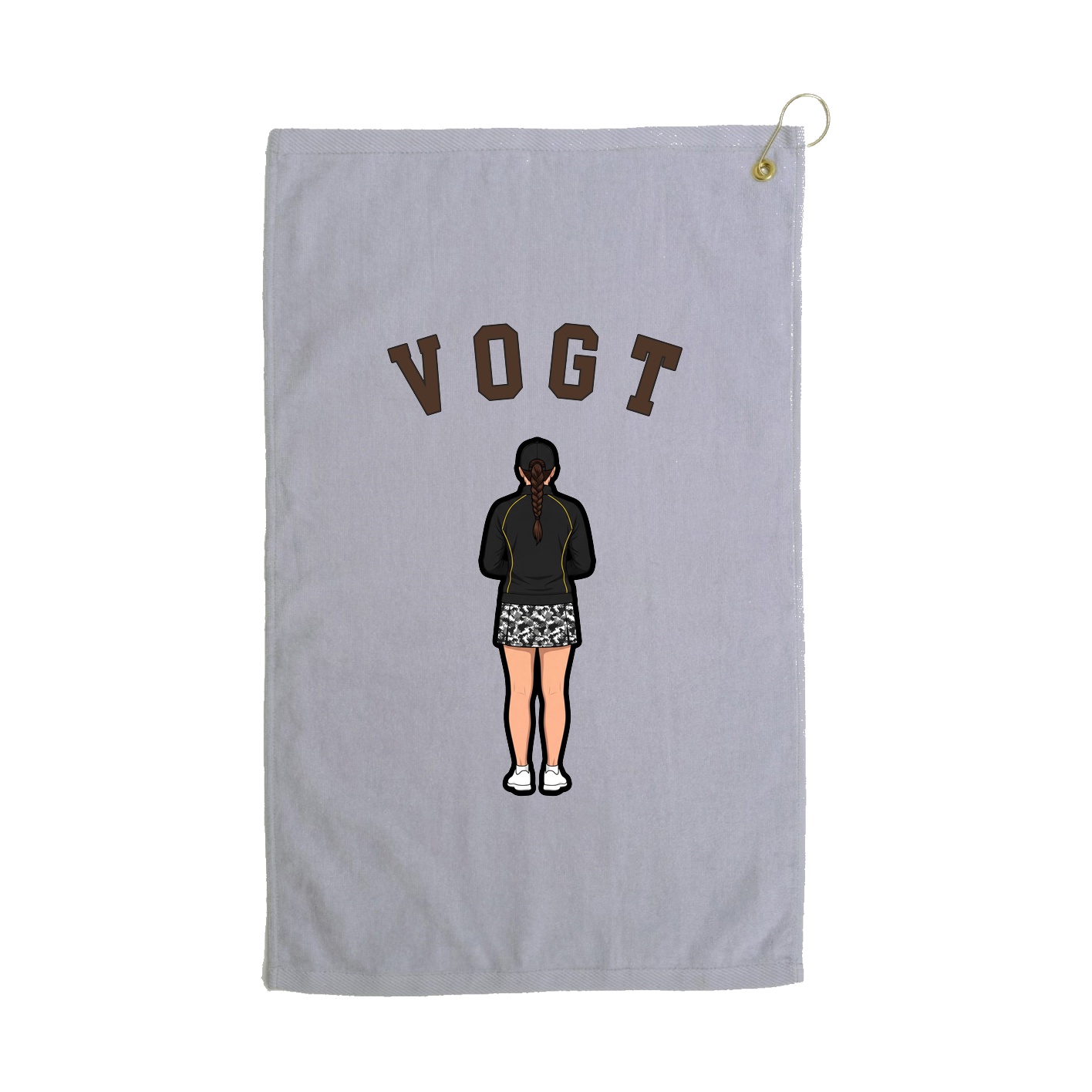 Golf Towel — Shirsey Arch in Grey