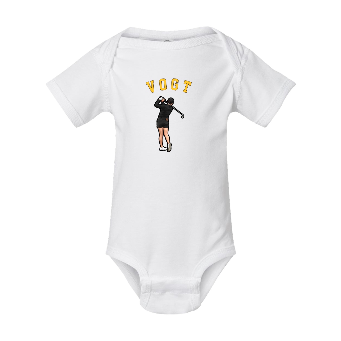 Baby Onesie — Shirsey Arch in White