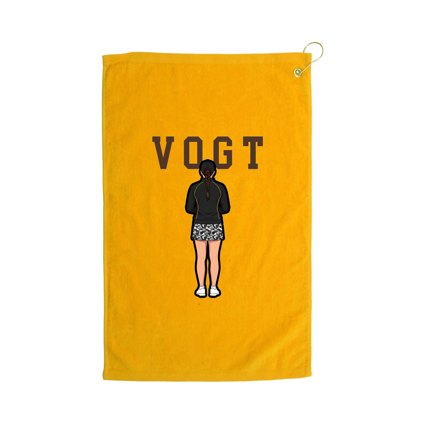 Golf Towel — Shirsey in Gold