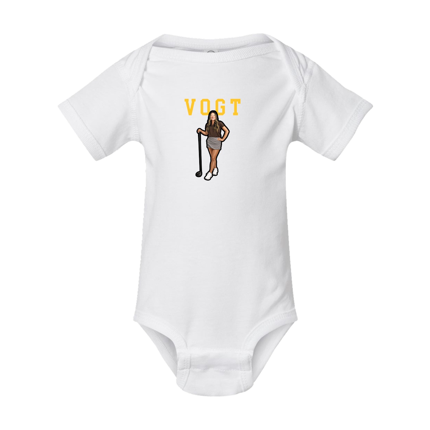 Baby Onesie — Shirsey in White