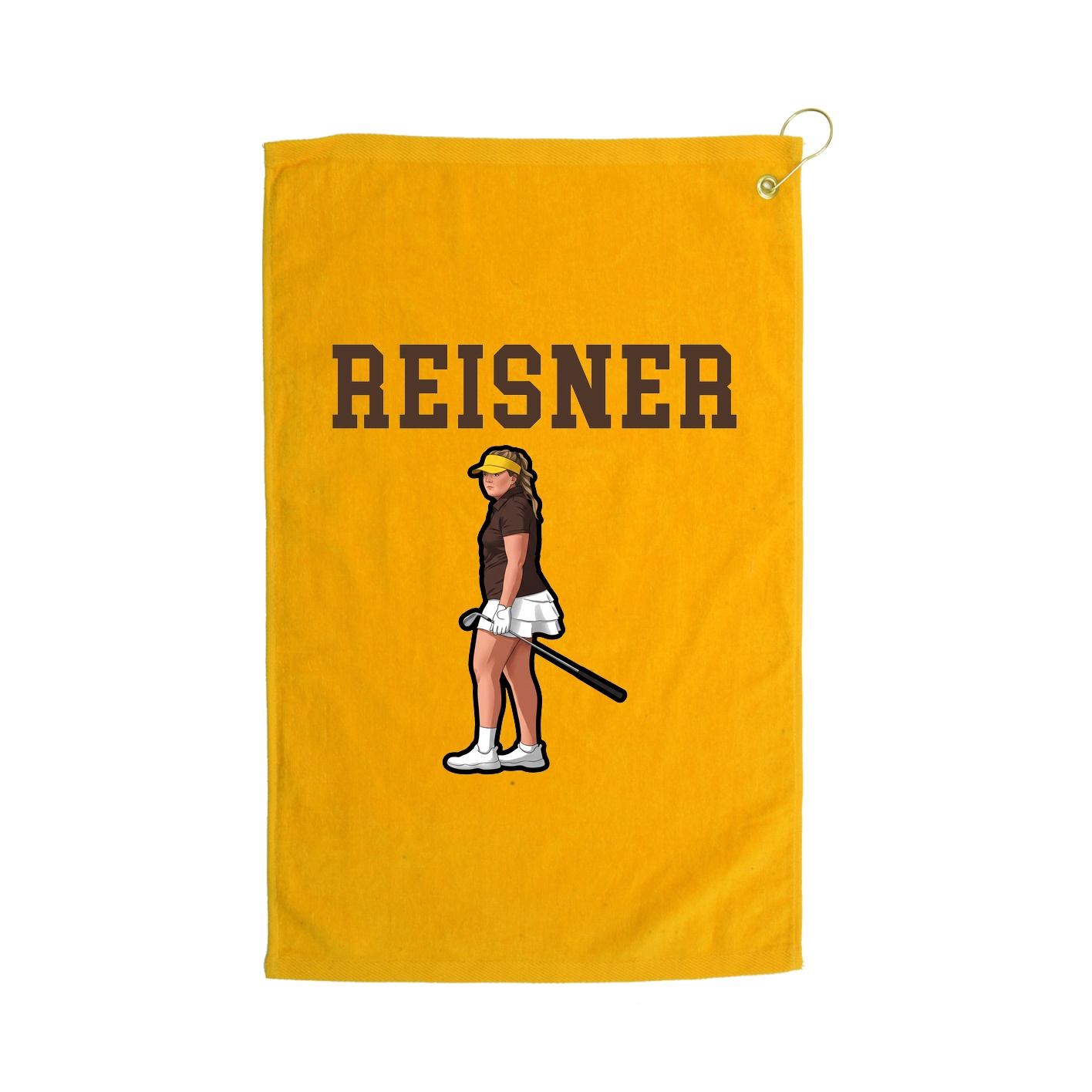 Golf Towel — Shirsey in Gold