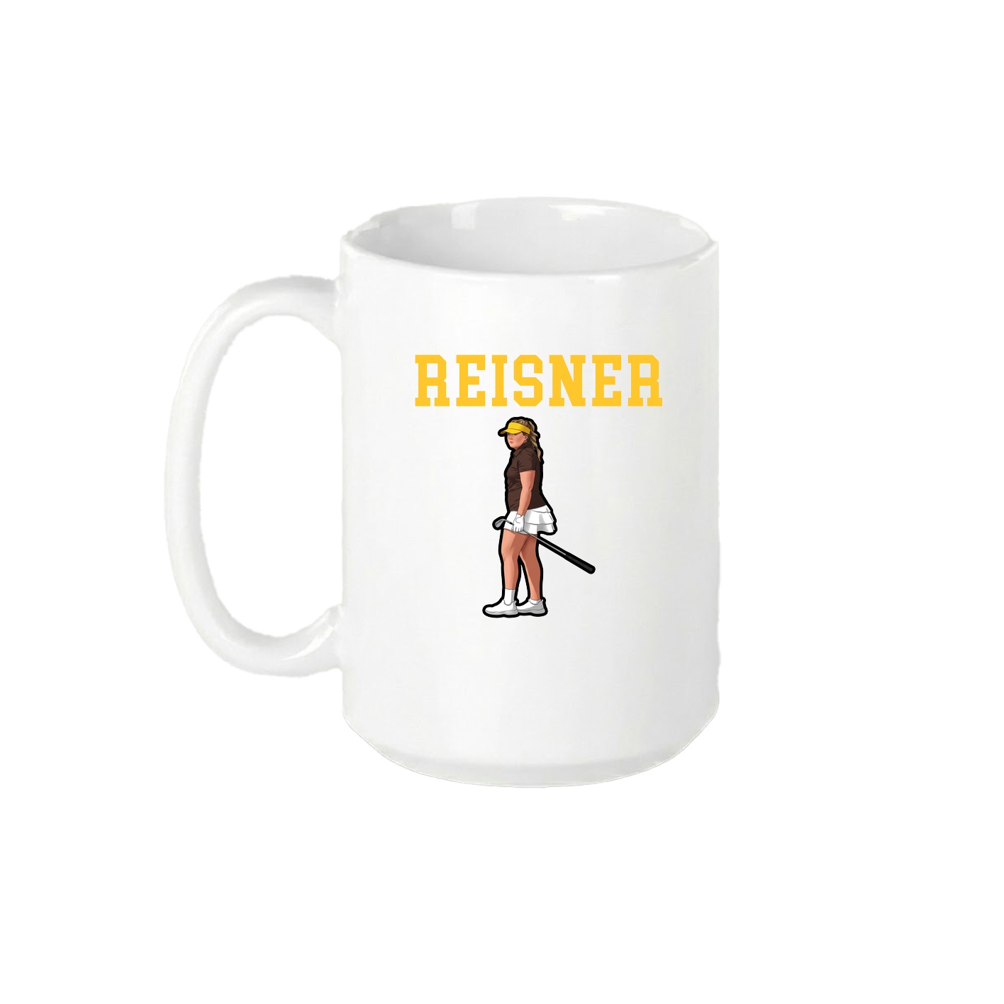 15oz Coffee Mug — Shirsey in White