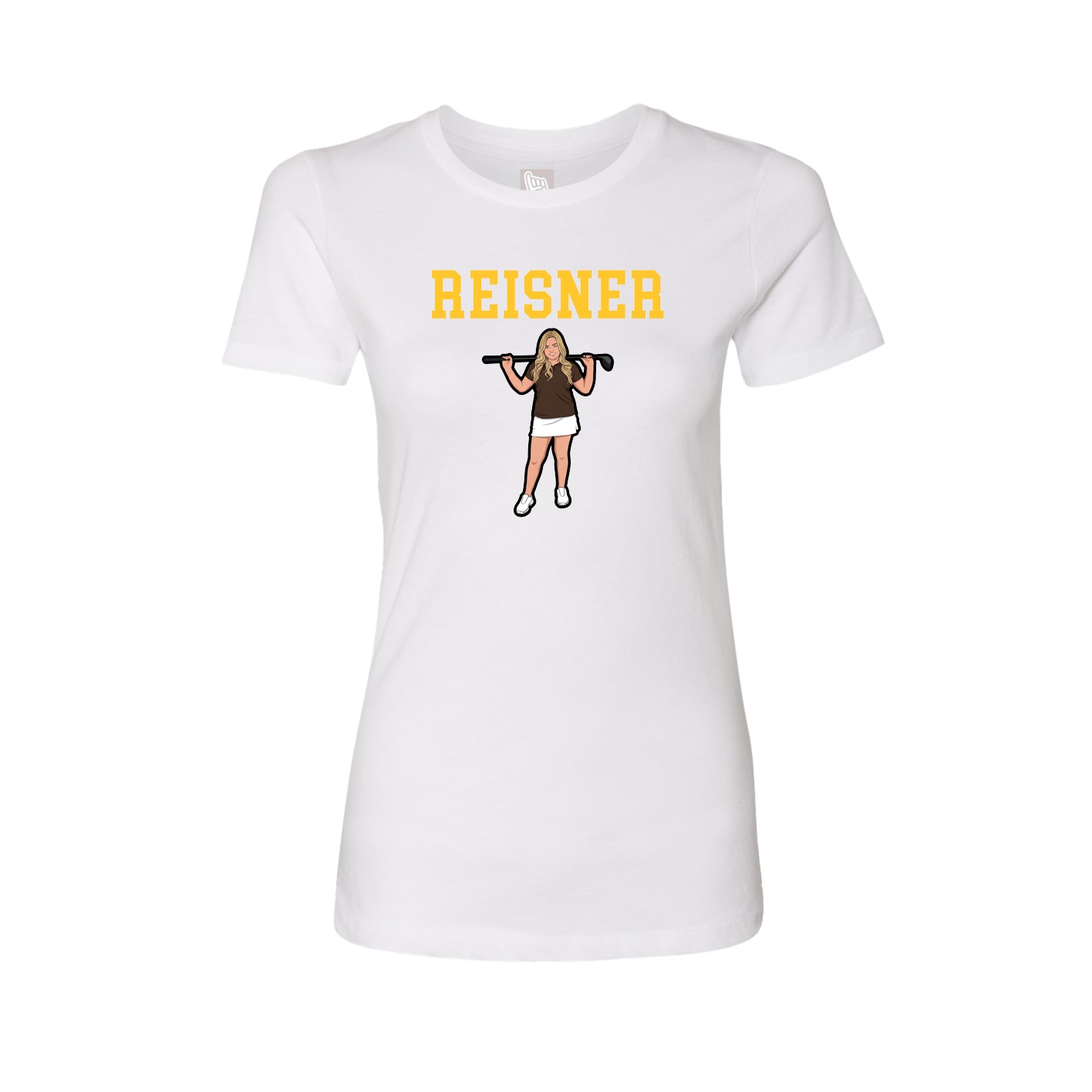 Fitted Women's Tee — Shirsey in White