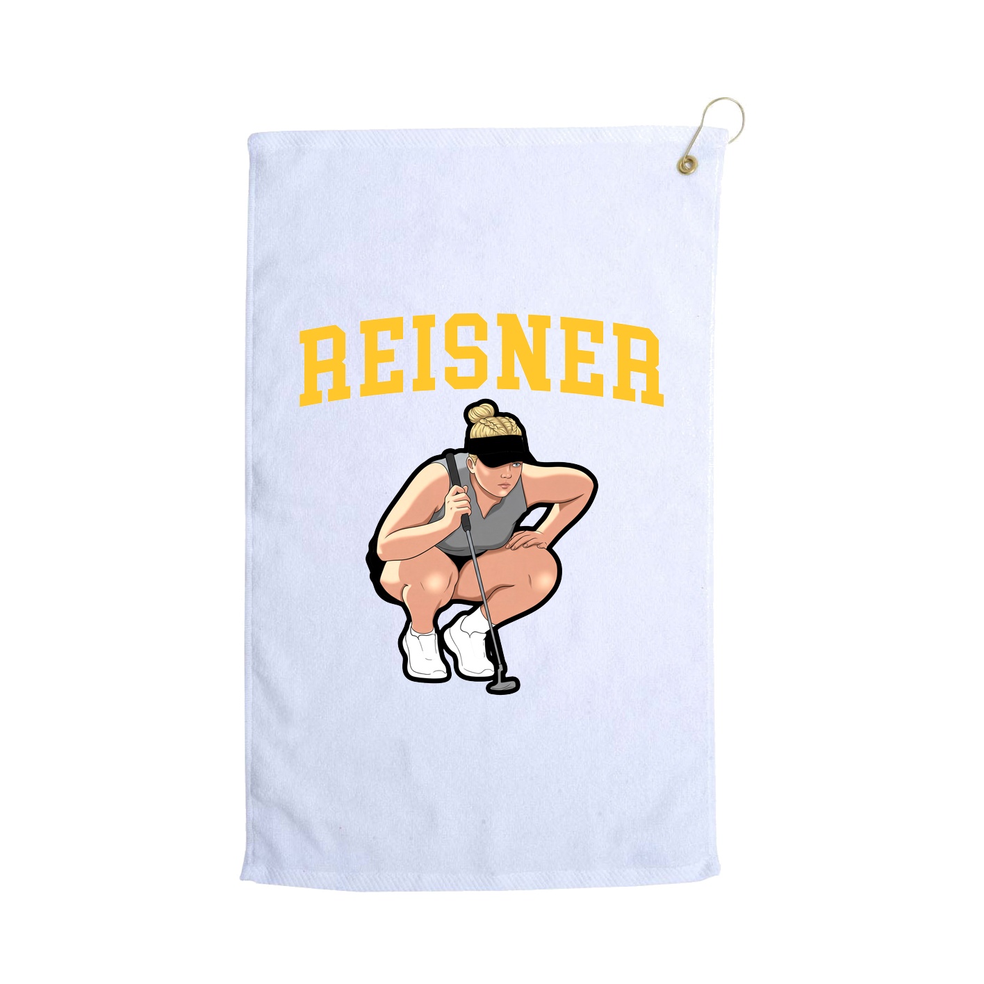 Golf Towel — Shirsey in White