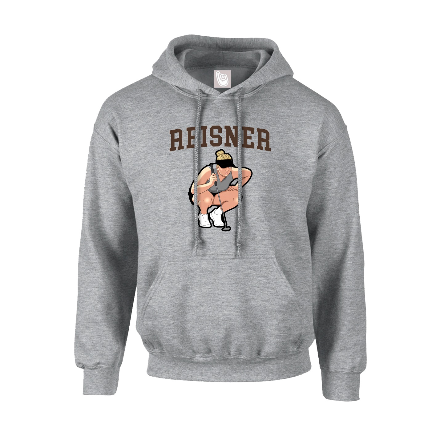 Hoodie — Shirsey in Grey