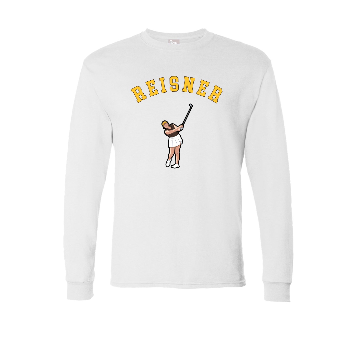 Long Sleeve Tee — Shirsey Arch in White