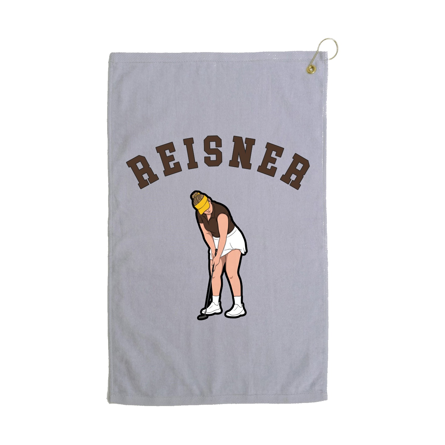 Golf Towel — Shirsey Arch in Grey