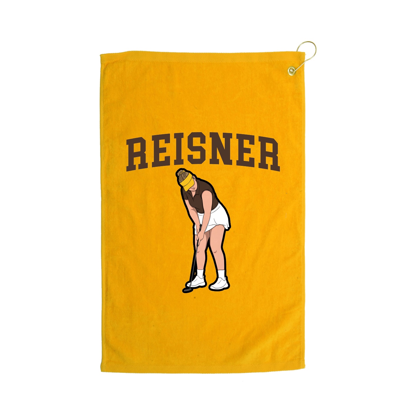 Golf Towel — Shirsey in Gold