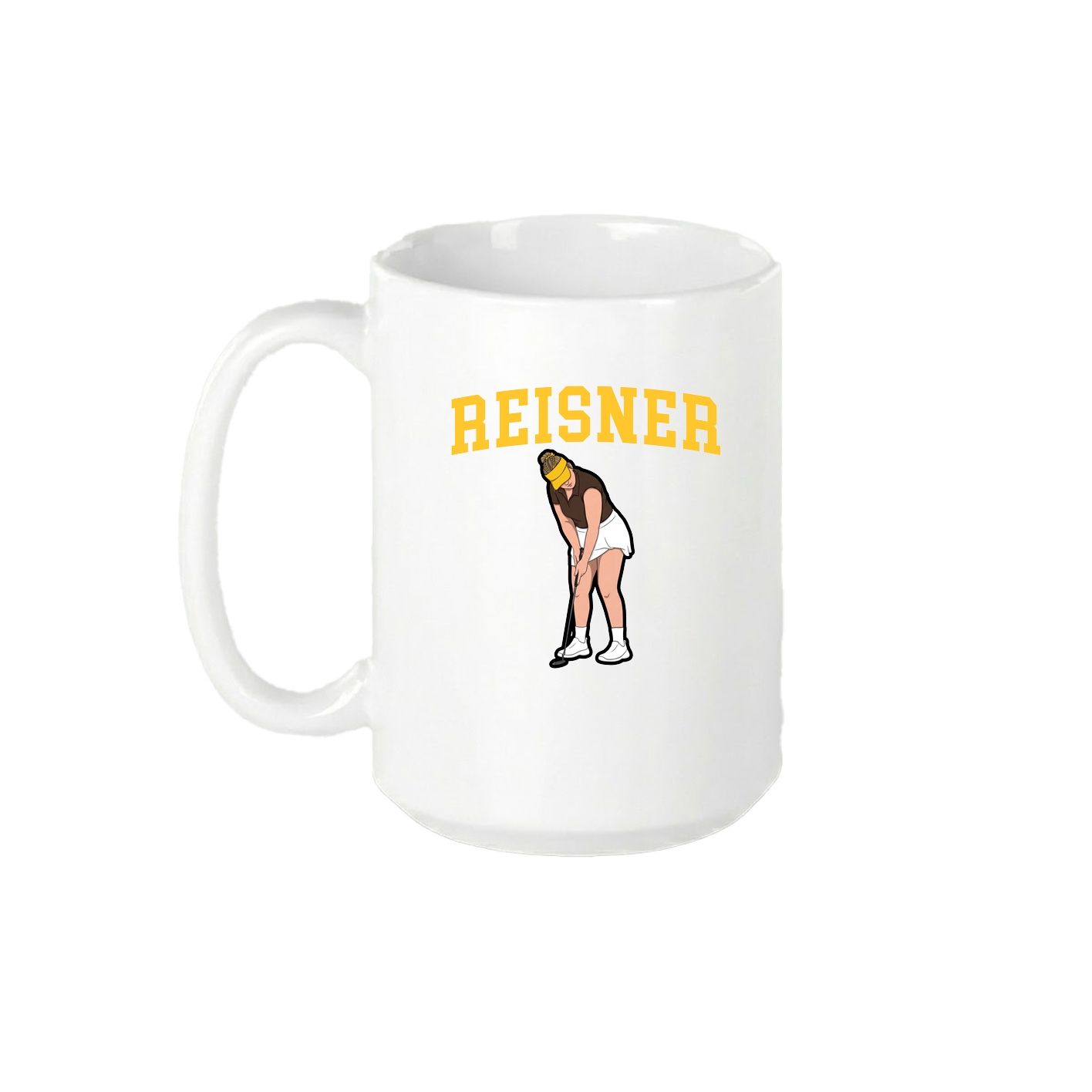 15oz Coffee Mug — Shirsey in White