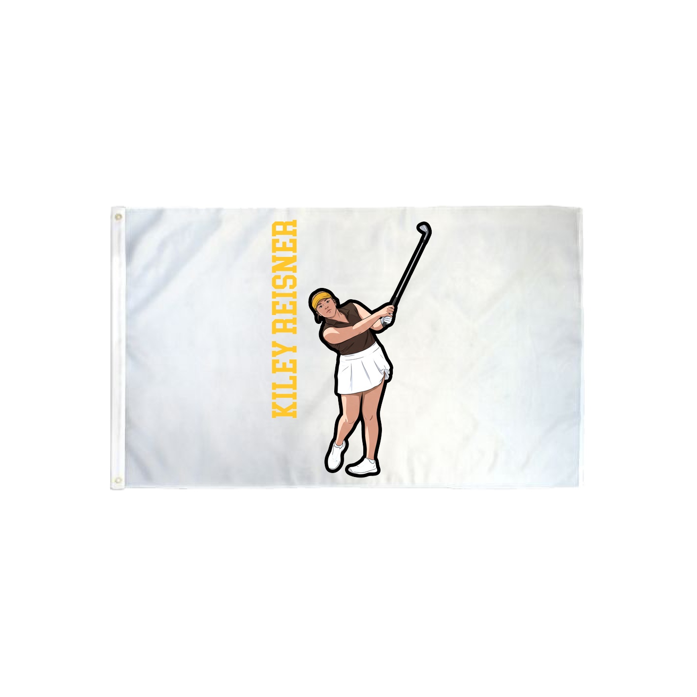 3x5 Flag — Name Vertical in Classic