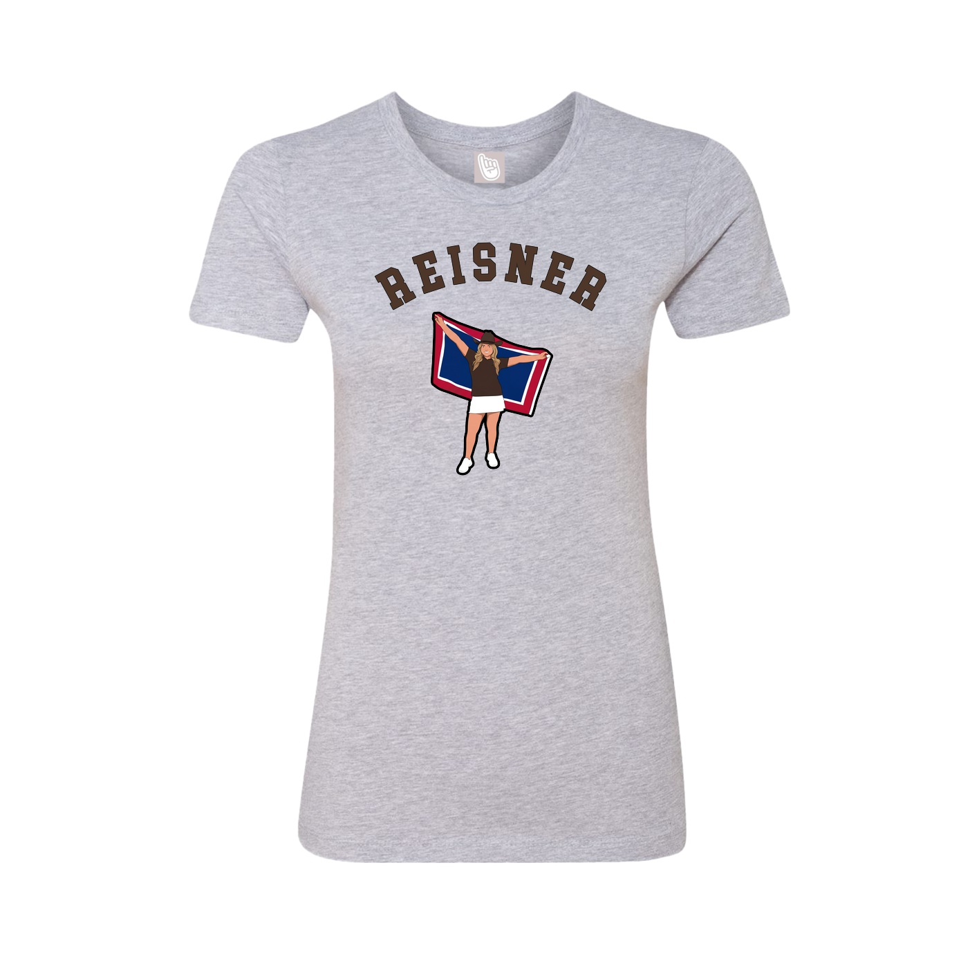 Womens Tee — Shirsey Arch in Grey