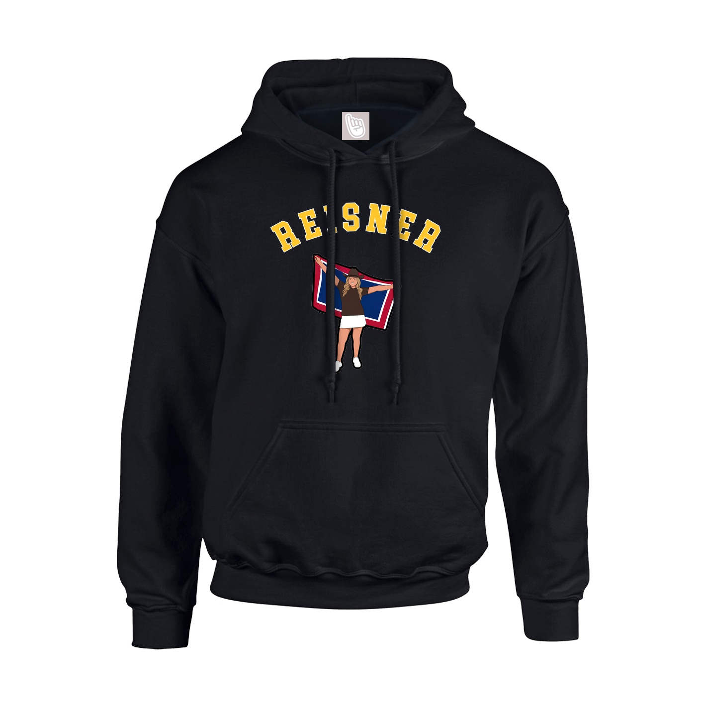 Youth Hoodie — Shirsey Arch in Black