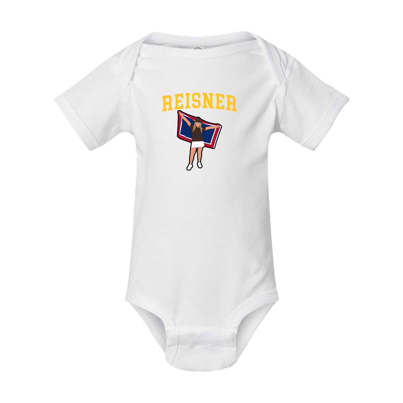 Baby Onesie — Shirsey in White