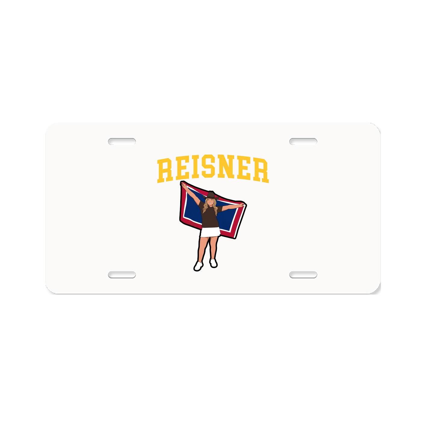 License Plate — Shirsey in Classic