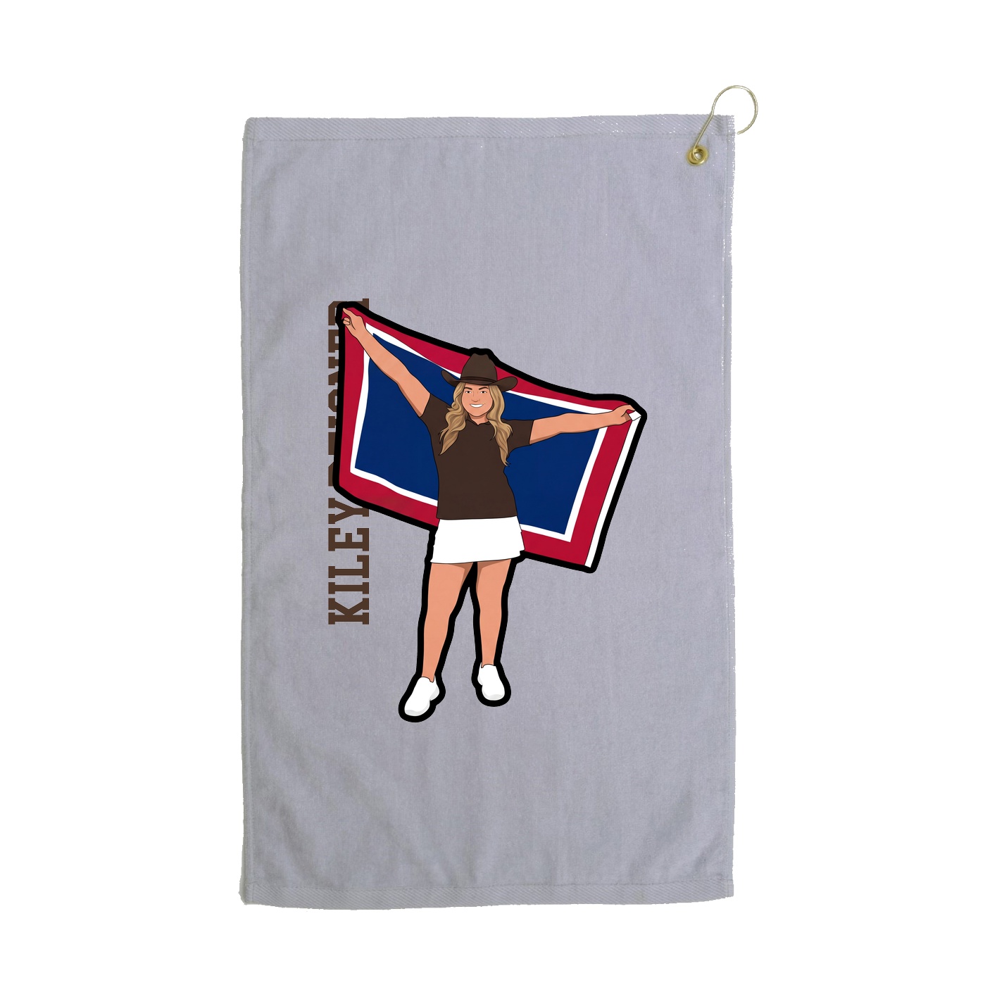 Terry Velour Golf Towel