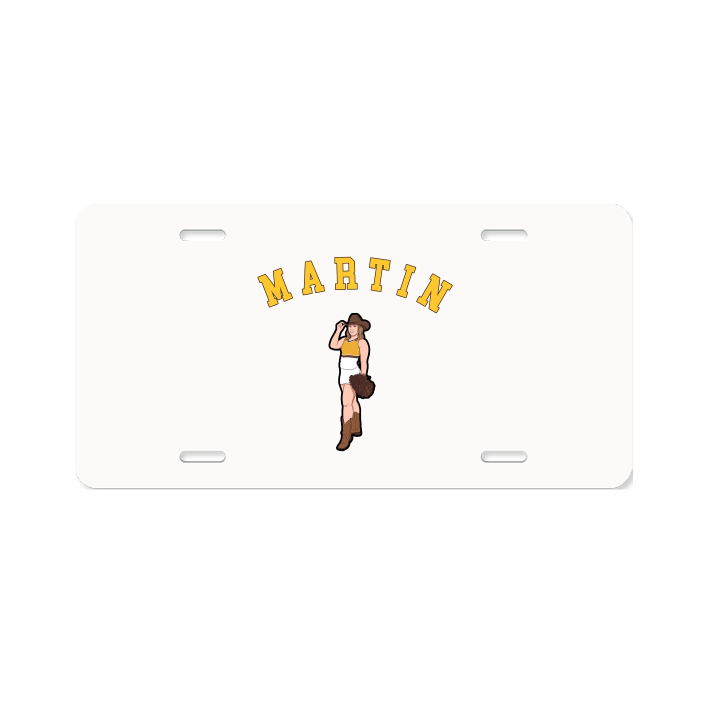 License Plate — Shirsey Arch in Classic