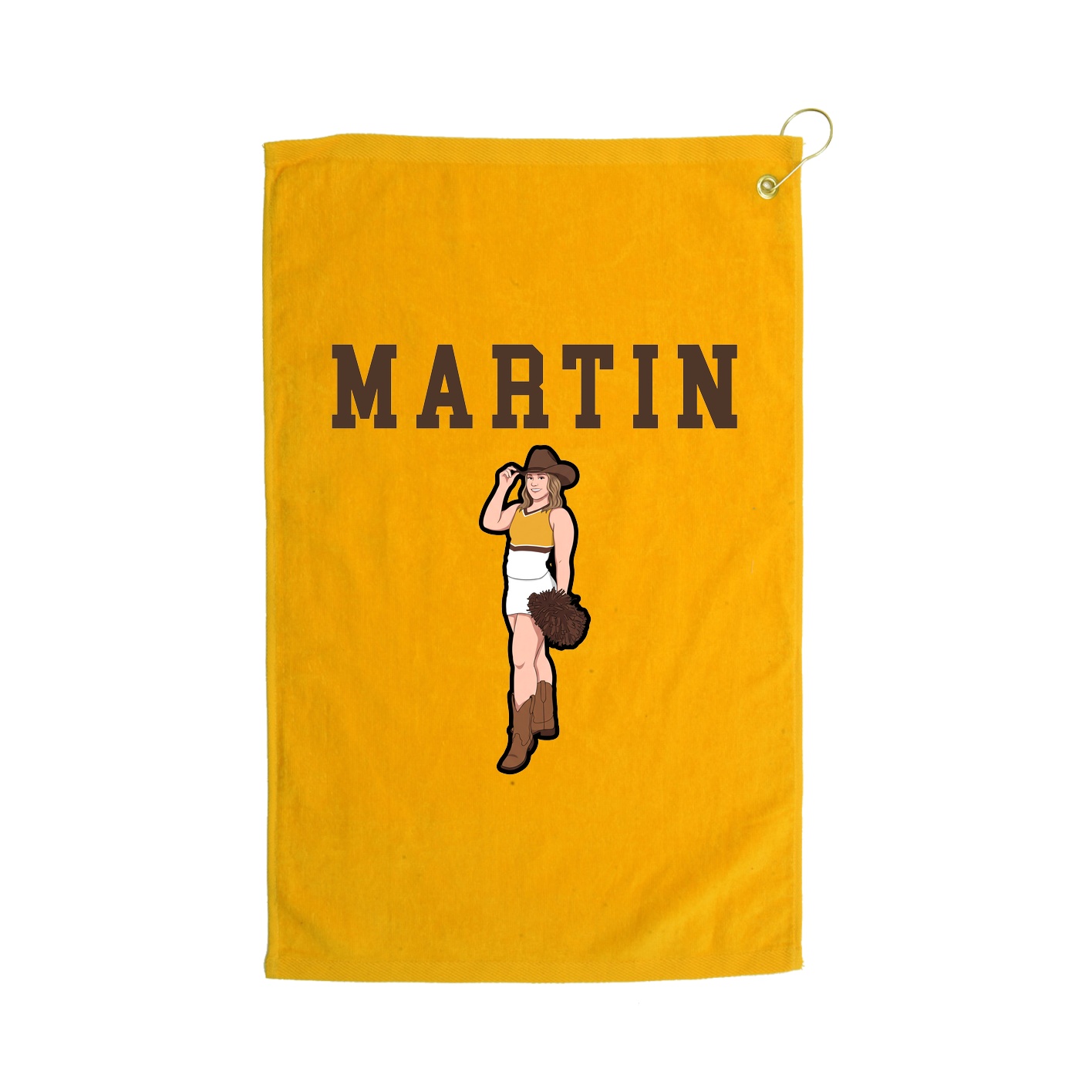 Golf Towel — Shirsey in Gold