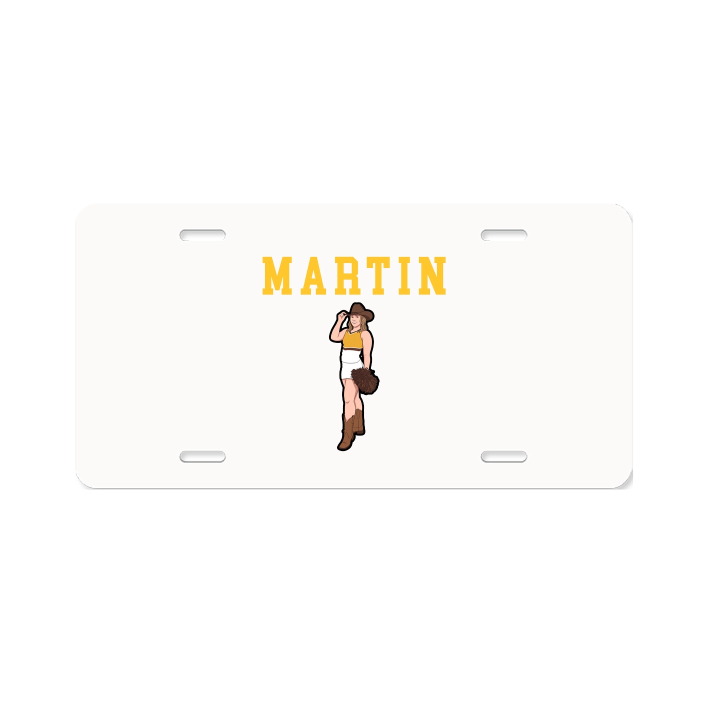 License Plate — Shirsey in Classic