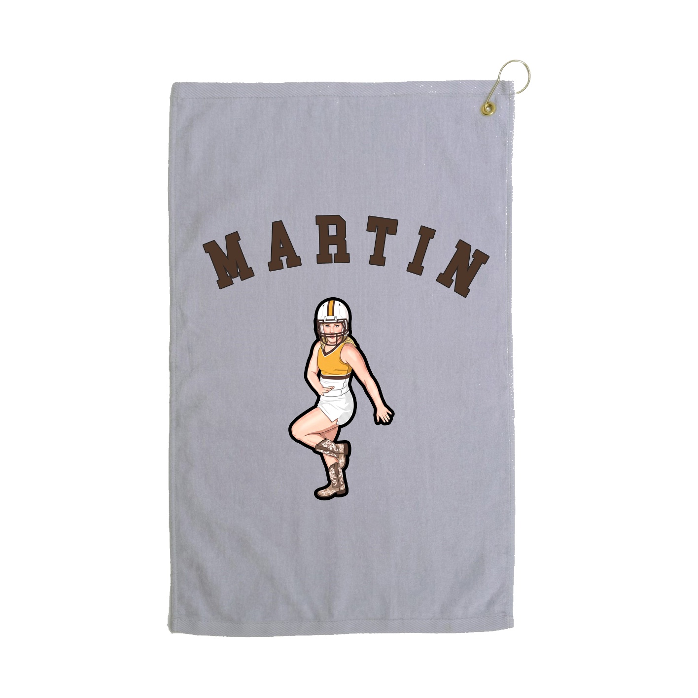 Golf Towel — Shirsey Arch in Grey