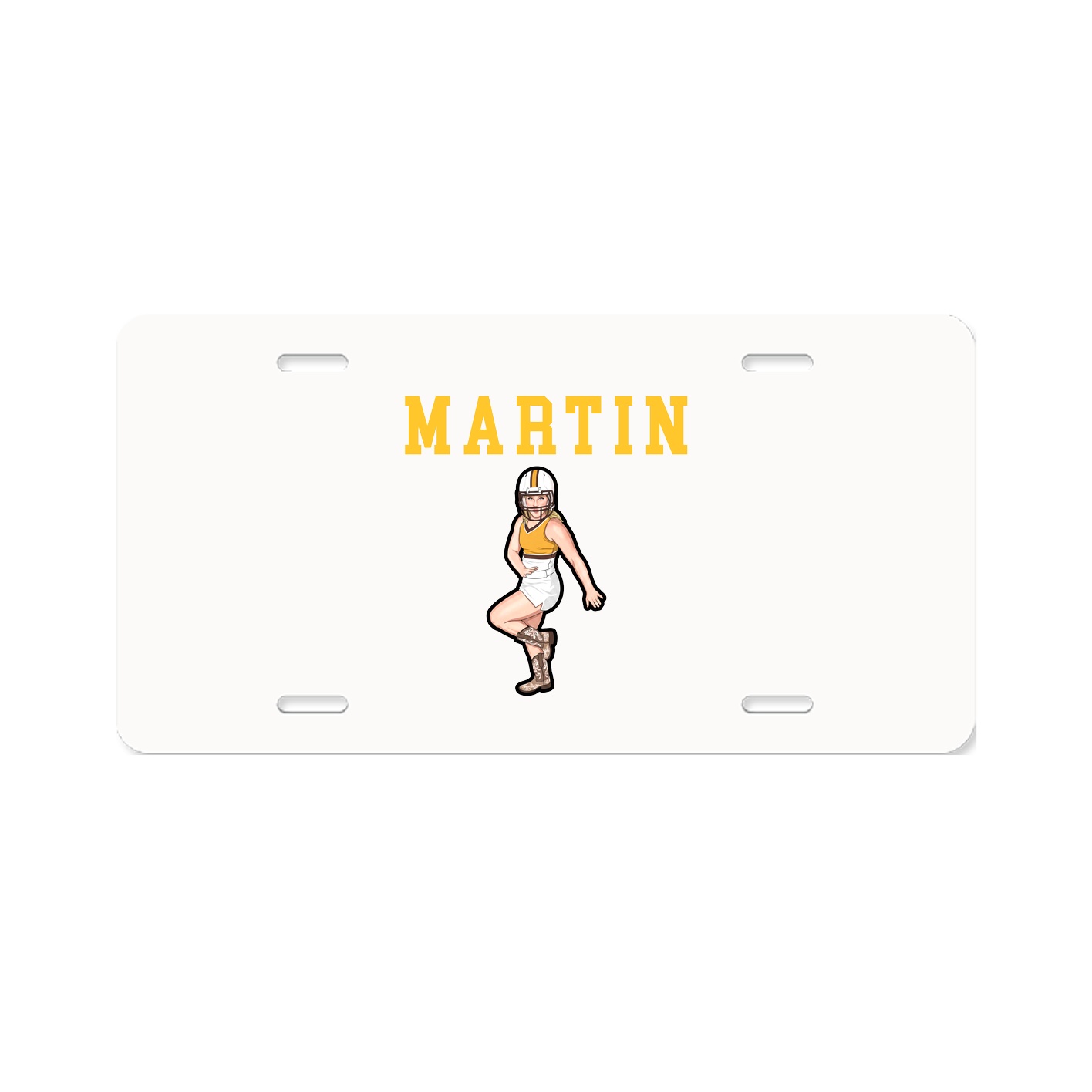License Plate — Shirsey in Classic