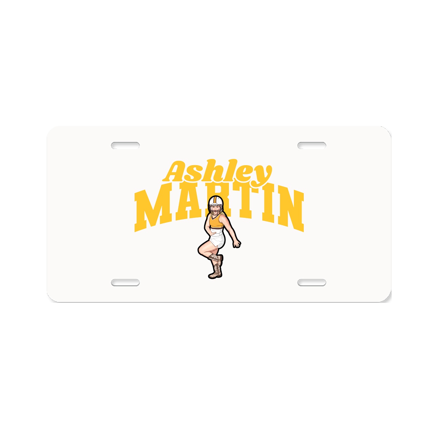 License Plate — Signature Arch in Classic