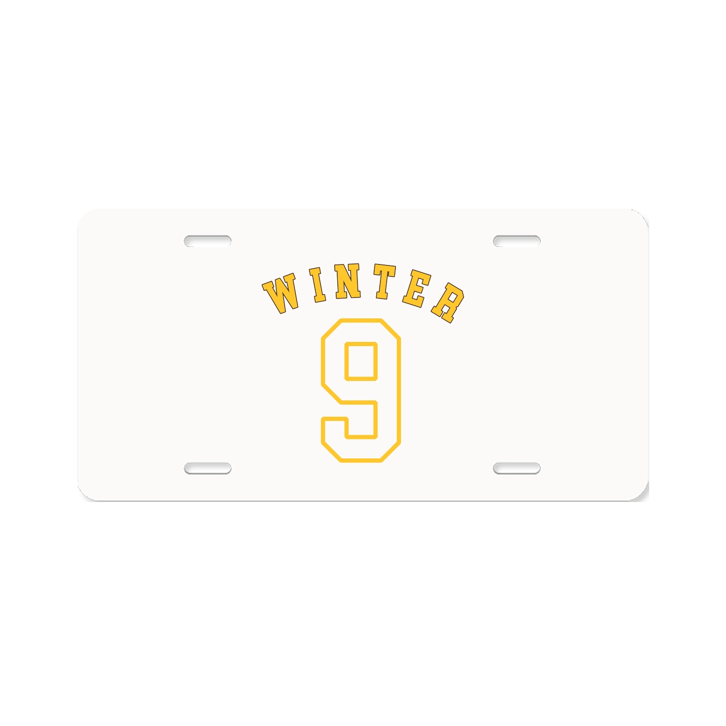 License Plate — Shirsey Arch in Classic