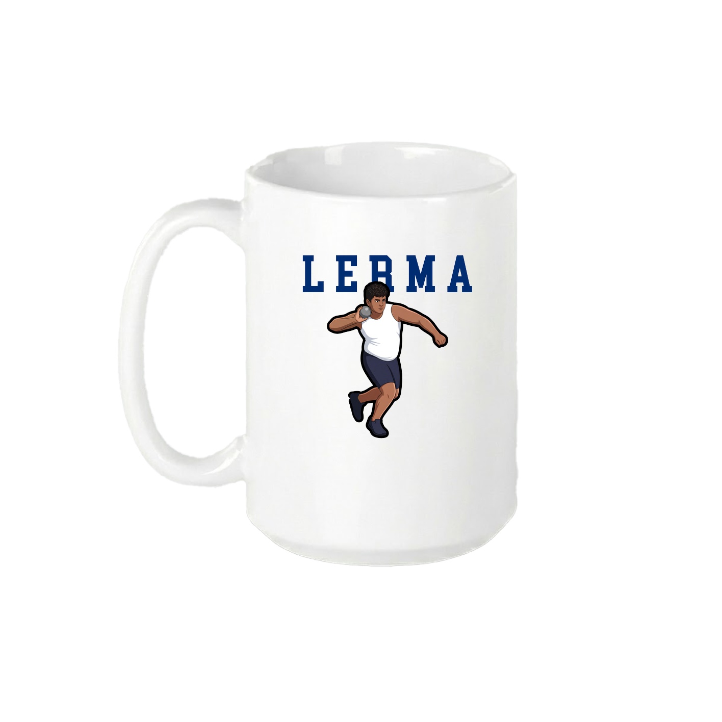 15oz Coffee Mug — Shirsey in White