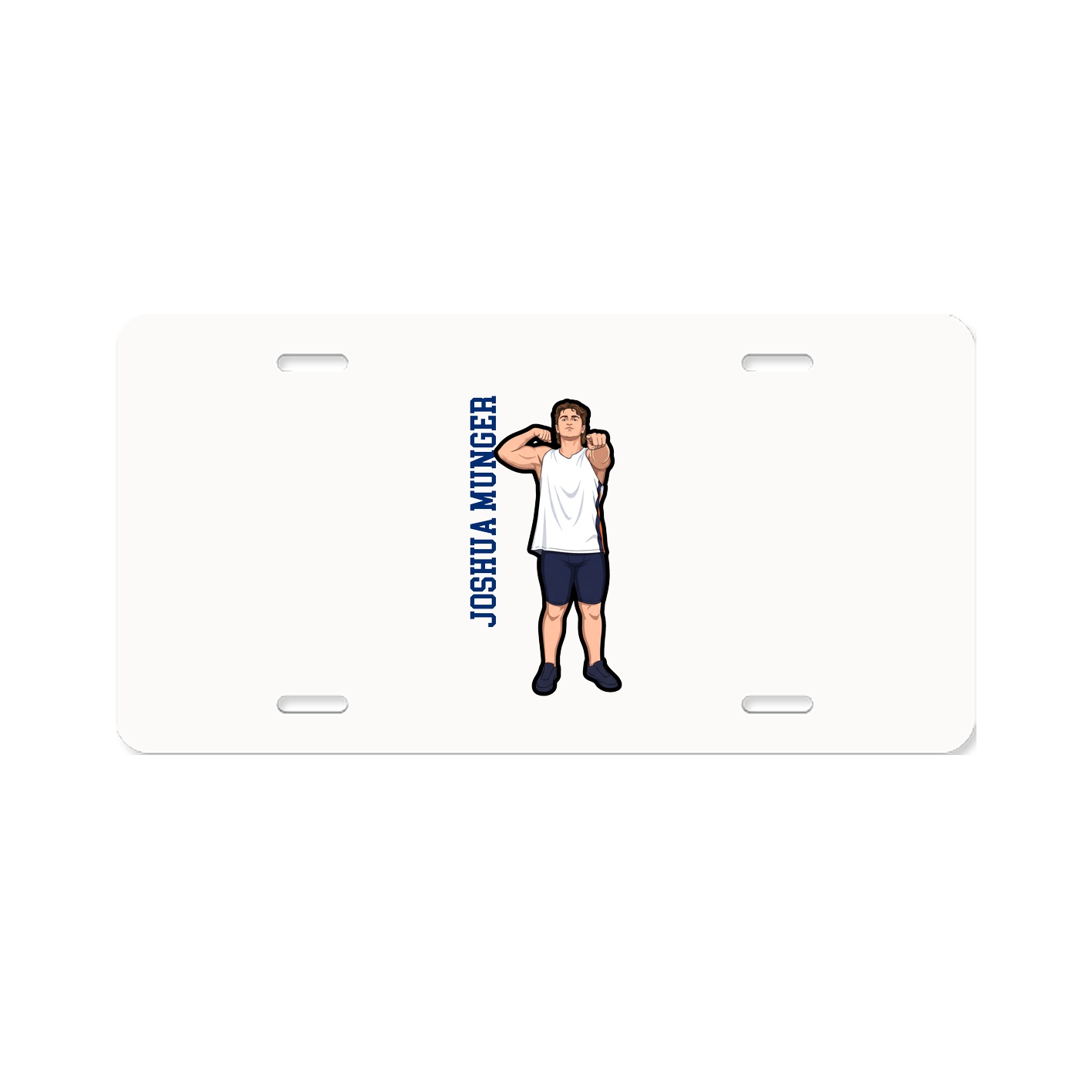 Aluminum License Plate