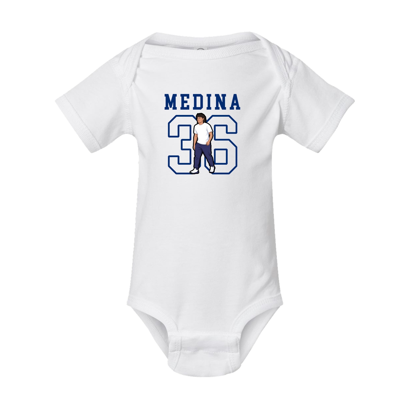 Baby Onesie — Shirsey in White